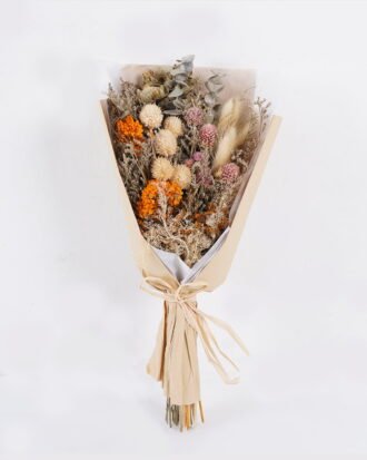 Dried Flowers 20*20*40cm Dried flower bouquet GS-56625068-RST 2025Oct YeahFlower is one of Chinese leading OEM manufacturers and exporters , supplying the silk flowers, wholesale artificial trees
