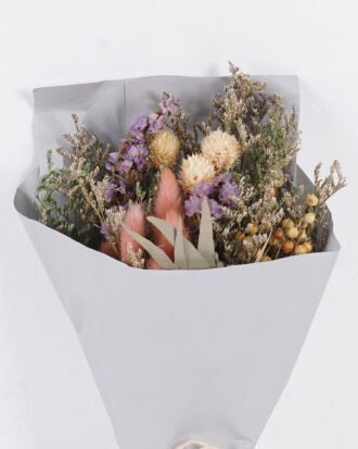 Dried Flowers 20*20*40cm Dried flower bouquet GS-56625073-RST 2025Oct YeahFlower is one of Chinese leading OEM manufacturers and exporters , supplying the silk flowers, wholesale artificial trees