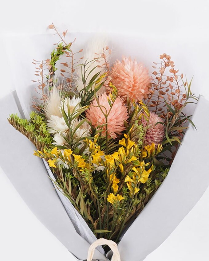 Dried Flowers Dried flower bouquet GS-56625075-RST_3 Dried Flowers 15*15*20cm Dried flower bouquet GS-56625075-RST 2025Oct YeahFlower is one of Chinese leading OEM manufacturers and exporters , supplying the silk flowers, wholesale artificial trees