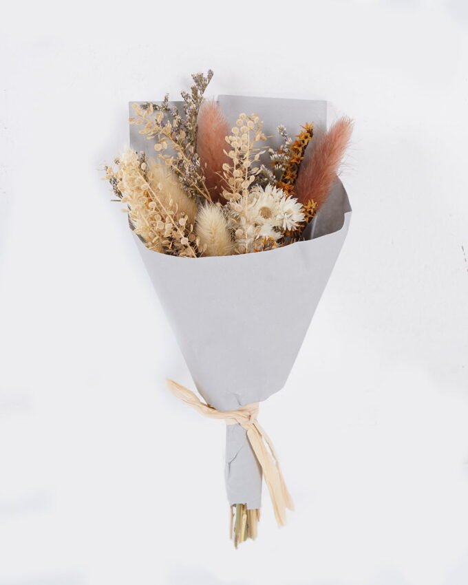 Dried Flowers 10*10*18cm Dried flower bouquet GS-56625086-RST 2025Oct YeahFlower is one of Chinese leading OEM manufacturers and exporters , supplying the silk flowers, wholesale artificial trees