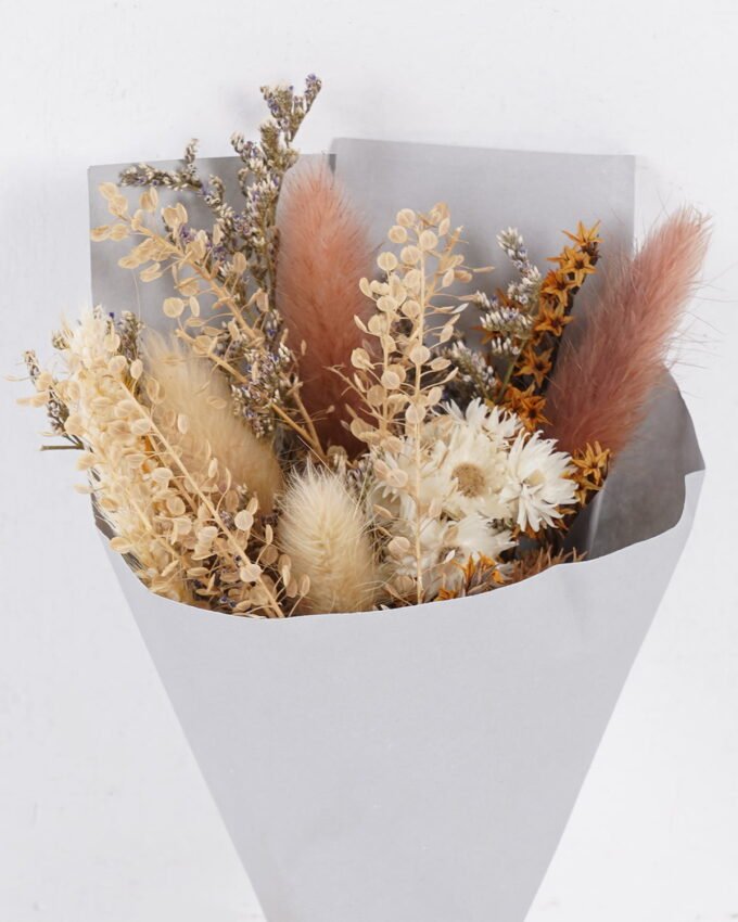 Dried Flowers 10*10*18cm Dried flower bouquet GS-56625086-RST 2025Oct YeahFlower is one of Chinese leading OEM manufacturers and exporters , supplying the silk flowers, wholesale artificial trees