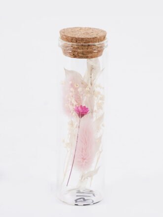 Dried Flowers 3*3*10cm Dried flower in glass GS-56625057-RST 2025Oct 3,000+ sqm showroom with thousands of artificial flowers, plants & trees ready for global sourcing.