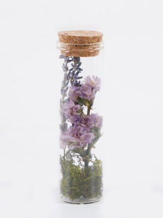 Dried Flowers 3*3*10cm Dried flower in glass GS-56625063-RST 2025Oct 3,000+ sqm showroom with thousands of artificial flowers, plants & trees ready for global sourcing.