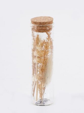Dried Flowers 3*3*10cm Dried flower in glass GS-56625065-RST 2025Oct 3,000+ sqm showroom with thousands of artificial flowers, plants & trees ready for global sourcing.