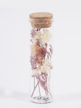 Dried Flowers 3*3*10cm Dried flower in glass GS-56625067-RST 2025Oct 3,000+ sqm showroom with thousands of artificial flowers, plants & trees ready for global sourcing.