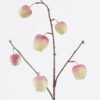 Artificial Branch fruit 15*15*75cm  Apple  *6  single stem GS-77625020 2026Feb YeahFlower is one of Chinese leading OEM manufacturers and exporters , supplying the silk flowers, wholesale artificial trees