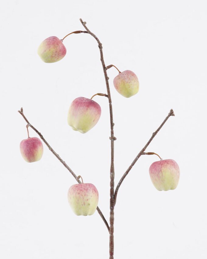 Artificial Branch fruit 15*15*75cm  Apple  *6  single stem GS-77625020 2026Feb YeahFlower is one of Chinese leading OEM manufacturers and exporters , supplying the silk flowers, wholesale artificial trees