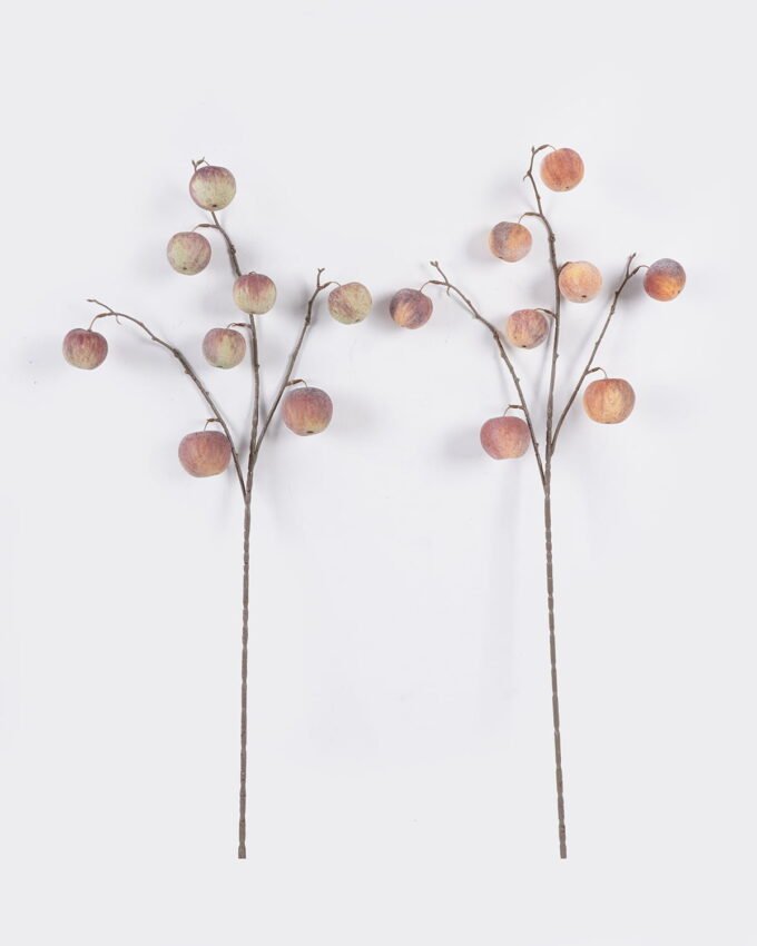 Artificial Branch fruit 20*20*85cm  Apple  *8 single stem GS-77625019 2026Feb YeahFlower is one of Chinese leading OEM manufacturers and exporters , supplying the silk flowers, wholesale artificial trees