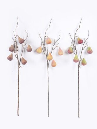 Artificial Branch fruit 15*15*82cm Ficus carica *5 single stem GS-77625015-R1 2026Feb 3,000+ sqm showroom with thousands of artificial flowers, plants & trees ready for global sourcing.