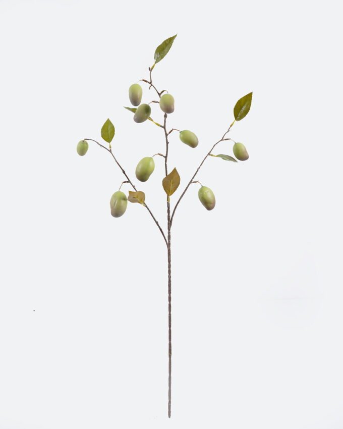 Artificial Branch fruit 20*20*85cm  Mango  *9  single stem GS-77625012 2026Feb YeahFlower is one of Chinese leading OEM manufacturers and exporters , supplying the silk flowers, wholesale artificial trees