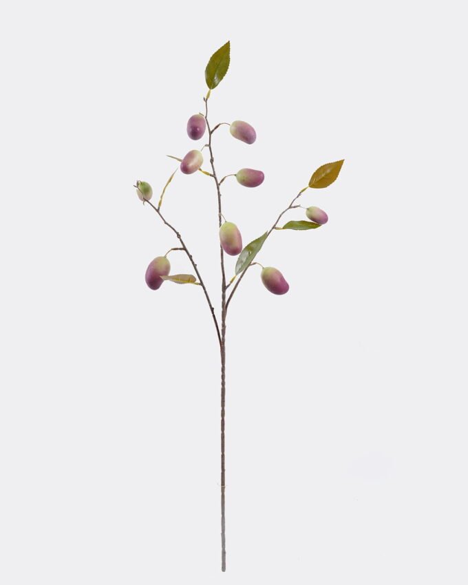 Artificial Branch fruit 20*20*85cm  Mango  *9  single stem GS-77625012 2026Feb YeahFlower is one of Chinese leading OEM manufacturers and exporters , supplying the silk flowers, wholesale artificial trees