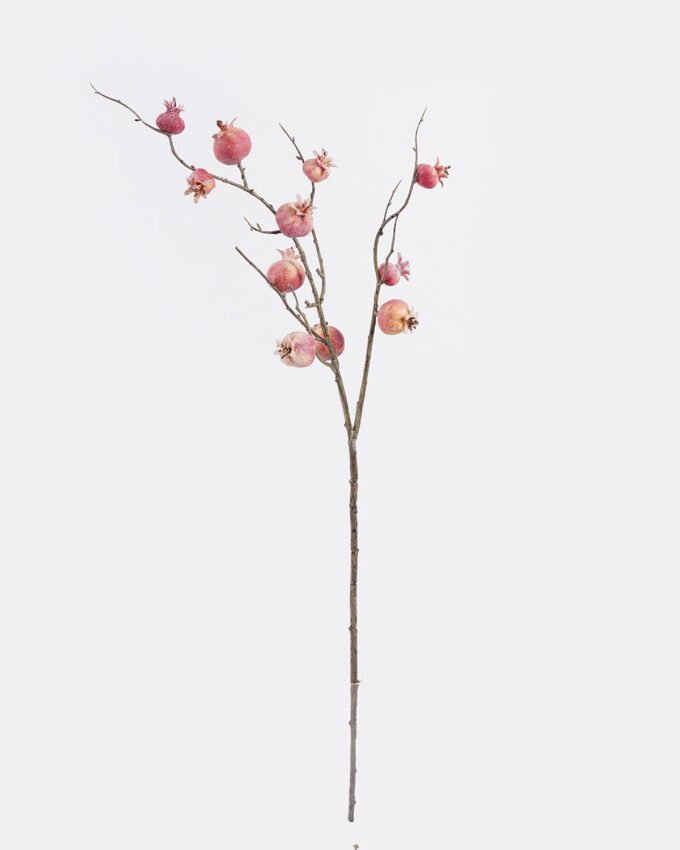 Artificial Branch fruit 13*13*83cm  Pomegranate *11 single stem GS-77625016 2026Feb YeahFlower is one of Chinese leading OEM manufacturers and exporters , supplying the silk flowers, wholesale artificial trees