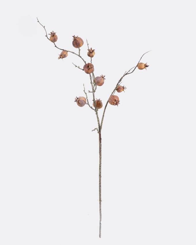 Artificial Branch fruit 13*13*83cm  Pomegranate *11 single stem GS-77625016 2026Feb YeahFlower is one of Chinese leading OEM manufacturers and exporters , supplying the silk flowers, wholesale artificial trees