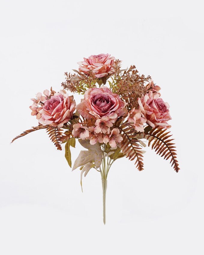 Artificial Flower 35*35**49cm Rose *10 bush GS-64425013-P1 2025Dec YeahFlower is one of Chinese leading OEM manufacturers and exporters , supplying the silk flowers, wholesale artificial trees