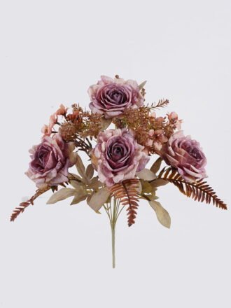 Artificial Flower 35*35**49cm Rose *10 bush GS-64425013-P1 2025Dec 3,000+ sqm showroom with thousands of artificial flowers, plants & trees ready for global sourcing.