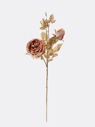 Artificial Flower 17*17*63cm China rose *3 single stem GS-58825018-R1 2025Dec 3,000+ sqm showroom with thousands of artificial flowers, plants & trees ready for global sourcing.