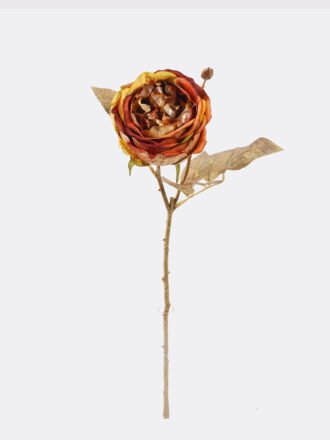 Artificial Flower 17*17*45cm China rose  single stem GS-58825017 2025Dec 3,000+ sqm showroom with thousands of artificial flowers, plants & trees ready for global sourcing.