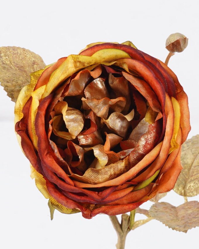 Artificial Flower 17*17*45cm China rose  single stem GS-58825017-O1 2025Dec YeahFlower is one of Chinese leading OEM manufacturers and exporters , supplying the silk flowers, wholesale artificial trees