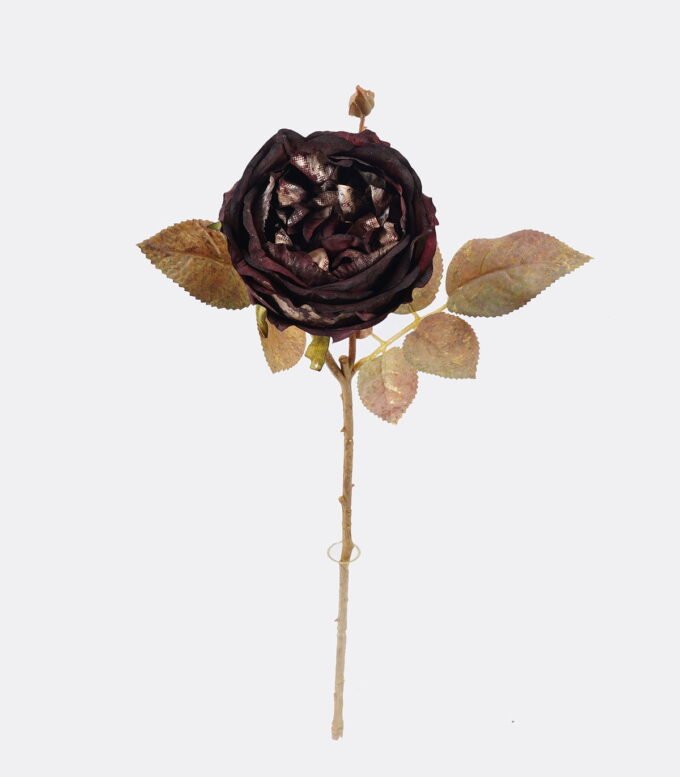 Artificial Flower 17*17*45cm China rose  single stem GS-58825017-R1 2025Dec YeahFlower is one of Chinese leading OEM manufacturers and exporters , supplying the silk flowers, wholesale artificial trees