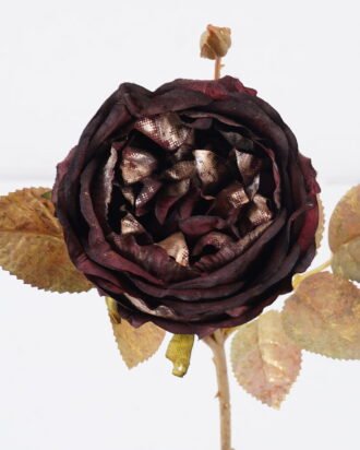 Artificial Flower 17*17*45cm China rose  single stem GS-58825017-R1 2025Dec YeahFlower is one of Chinese leading OEM manufacturers and exporters , supplying the silk flowers, wholesale artificial trees