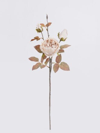 Artificial Flower 19*19*63cm Chinese Rose *3 single stem GS-58825036-P1 2025Dec 3,000+ sqm showroom with thousands of artificial flowers, plants & trees ready for global sourcing.