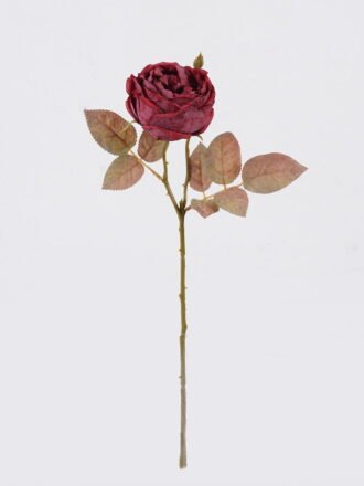 Artificial Flower 13*13*45cm Chinese Rose single stem GS-58825035 2025Dec 3,000+ sqm showroom with thousands of artificial flowers, plants & trees ready for global sourcing.