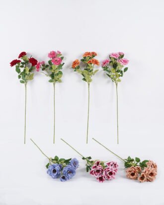 Artificial Flower 22*22*82cm Chinese Rose single stem(real touch) GS-71625012 2026Jan YeahFlower is one of Chinese leading OEM manufacturers and exporters , supplying the silk flowers, wholesale artificial trees