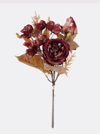 Artificial Flower 18*18*46cm Chinese ros * 2 bundle GS-58825019 2025Dec 3,000+ sqm showroom with thousands of artificial flowers, plants & trees ready for global sourcing.