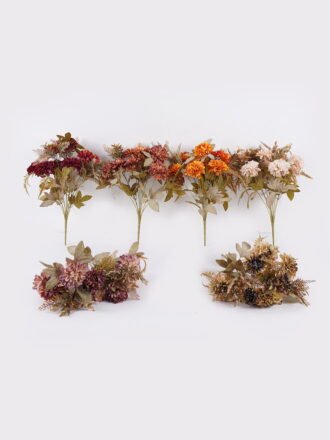Artificial Flower 30*30*48cm Chrysanthemum *12 bush GS-64425004-O1 2025Dec 3,000+ sqm showroom with thousands of artificial flowers, plants & trees ready for global sourcing.