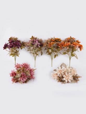 Artificial Flower 30*30*48cm Chrysanthemum *12 bush GS-64425005-P1 2025Dec 3,000+ sqm showroom with thousands of artificial flowers, plants & trees ready for global sourcing.