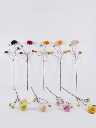 Artificial Flower 20*20*83cm Chrysanthemum *4 single stem/real touch GS-59825002-O2 2025Dec 3,000+ sqm showroom with thousands of artificial flowers, plants & trees ready for global sourcing.