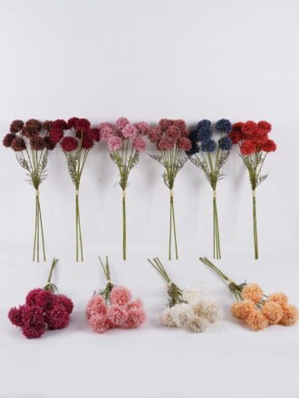 Artificial Flower 19*19*65cm Chrysanthemum *9 bundle GS-41625002-C1 2025Nov 3,000+ sqm showroom with thousands of artificial flowers, plants & trees ready for global sourcing.