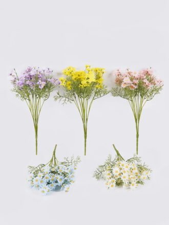 Artificial Flower 20*20*49cm Chrysanthemum bush GS-58225008-Z1 2025Dec 3,000+ sqm showroom with thousands of artificial flowers, plants & trees ready for global sourcing.