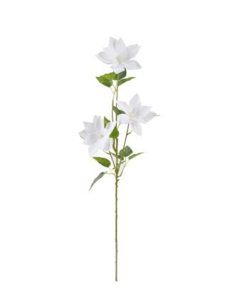 Artificial Flower 25*25*80cm Clematis florida *3 single stem GS-64925011-W2 2026Jan YeahFlower is one of Chinese leading OEM manufacturers and exporters , supplying the silk flowers, wholesale artificial trees