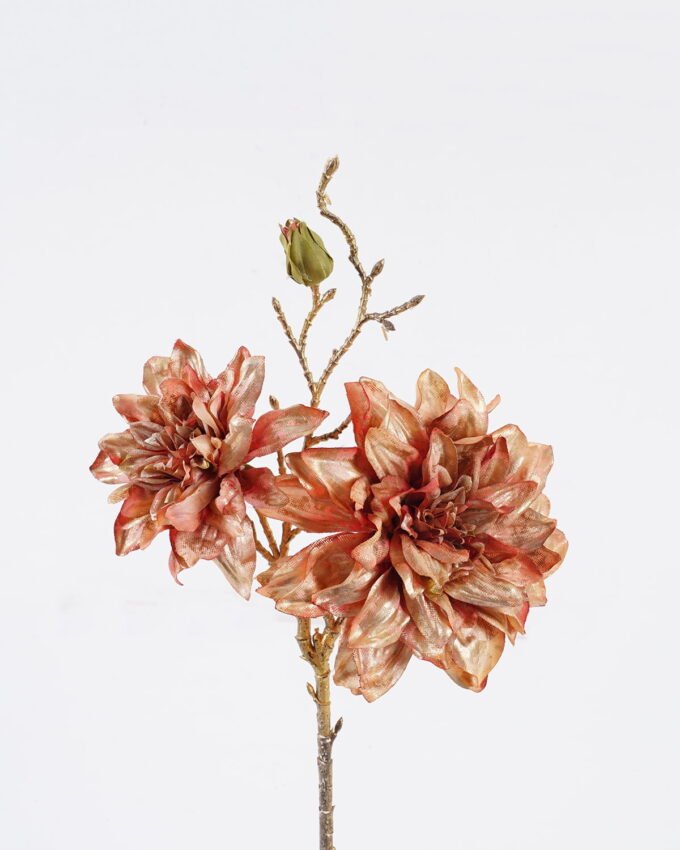 Artificial Flower 21*21*50cm Dahlia *3 single stem GS-58825015-P1 2025Dec YeahFlower is one of Chinese leading OEM manufacturers and exporters , supplying the silk flowers, wholesale artificial trees