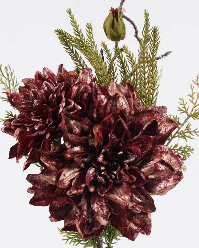 Artificial Flower 22*22*50cm Dahlia *4 bundle GS-58825016-R2 2025Dec YeahFlower is one of Chinese leading OEM manufacturers and exporters , supplying the silk flowers, wholesale artificial trees