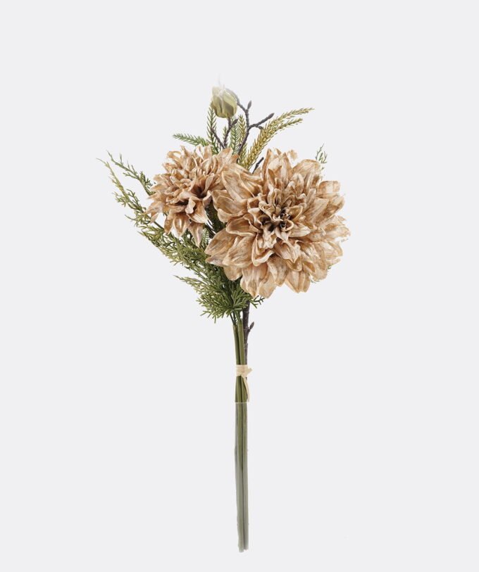 Artificial Flower 22*22*50cm Dahlia *4 bundle GS-58825016-W1 2025Dec YeahFlower is one of Chinese leading OEM manufacturers and exporters , supplying the silk flowers, wholesale artificial trees
