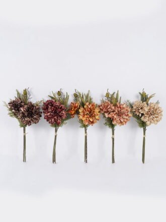 Artificial Flower 22*22*50cm Dahlia *4 bundle GS-58825016-R2 2025Dec 3,000+ sqm showroom with thousands of artificial flowers, plants & trees ready for global sourcing.