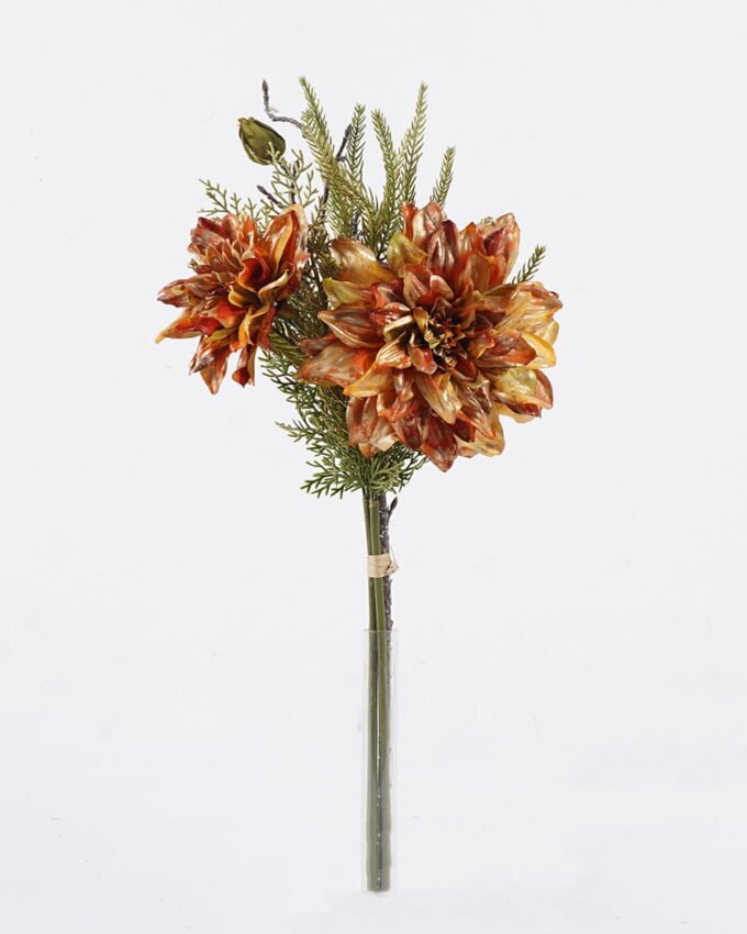 Artificial Flower Dahlia 4 bundle GS-58825016_3 Artificial Flower 22*22*50cm Dahlia *4 bundle GS-58825016 2025Dec YeahFlower is one of Chinese leading OEM manufacturers and exporters , supplying the silk flowers, wholesale artificial trees