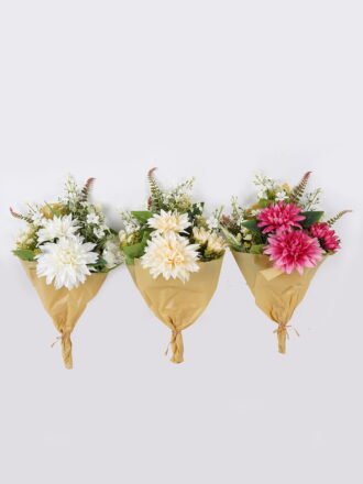 Artificial Flower 28*28*50cm Chrysanthemum Rose *8 bundle GS-38025003-O1 2025Nov 3,000+ sqm showroom with thousands of artificial flowers, plants & trees ready for global sourcing.
