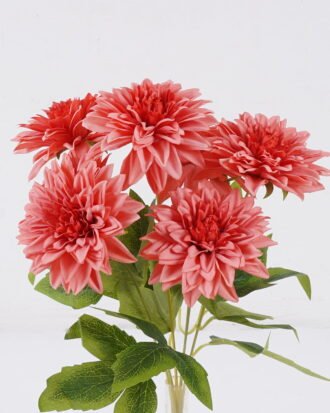 Artificial Flower 21*21*41cm Dahlia pinnata *7 bush GS-41625001-R1 2025Nov YeahFlower is one of Chinese leading OEM manufacturers and exporters , supplying the silk flowers, wholesale artificial trees