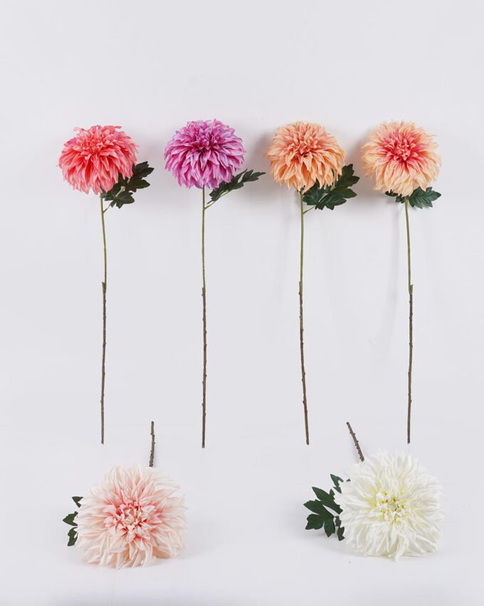 Artificial Flower 19*17*73cm Dahlia single stem GS-76825008 2026Feb YeahFlower is one of Chinese leading OEM manufacturers and exporters , supplying the silk flowers, wholesale artificial trees