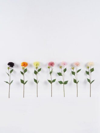 Artificial Flower 10*10*44cm Dahlia single stem/real touch GS-59825001-P1 2025Dec 3,000+ sqm showroom with thousands of artificial flowers, plants & trees ready for global sourcing.