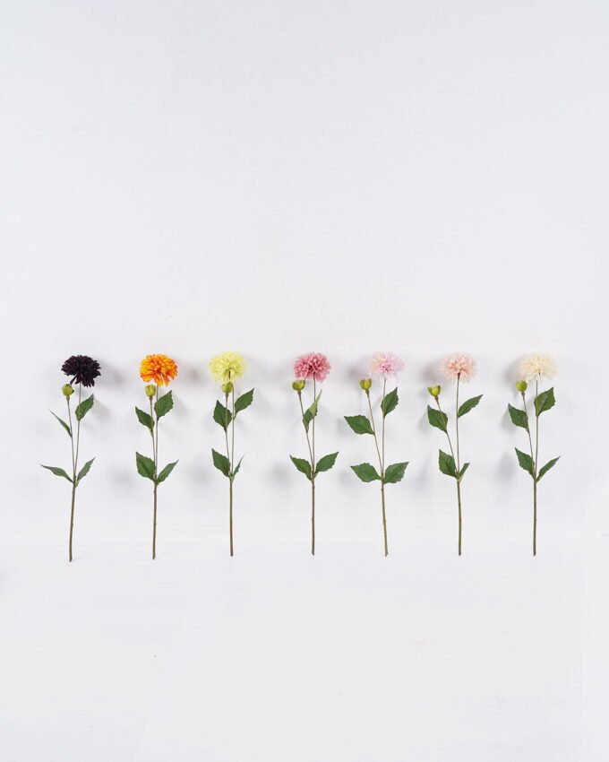 Artificial Flower 10*10*44cm Dahlia single stem/real touch GS-59825001 2025Dec YeahFlower is one of Chinese leading OEM manufacturers and exporters , supplying the silk flowers, wholesale artificial trees