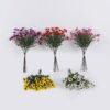 Artificial Flower 20*14*44cm  Flower *8 bundle GS-56025017 2025Nov YeahFlower is one of Chinese leading OEM manufacturers and exporters , supplying the silk flowers, wholesale artificial trees