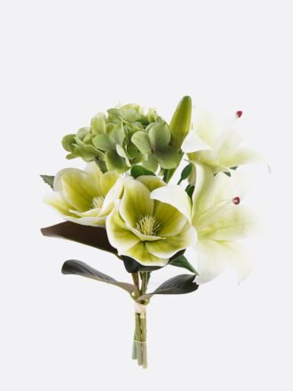 Artificial Flower 20*20*37cm Hydrangea Lily Magnolia *4 bundle GS-64925030 2026Jan 3,000+ sqm showroom with thousands of artificial flowers, plants & trees ready for global sourcing.