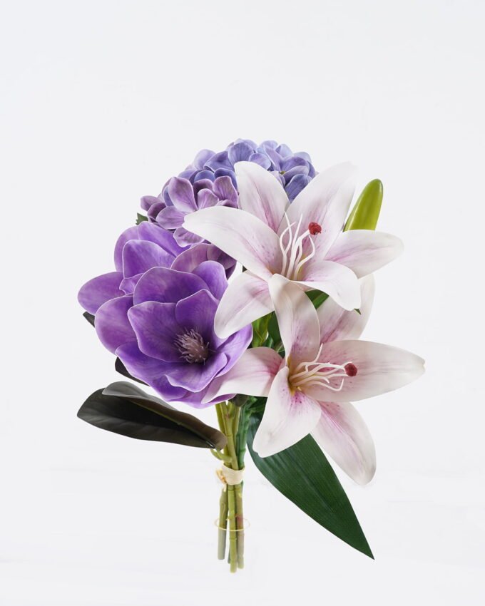 Artificial Flower 20*20*37cm Hydrangea Lily Magnolia *4 bundle GS-64925030-Z2 2026Jan YeahFlower is one of Chinese leading OEM manufacturers and exporters , supplying the silk flowers, wholesale artificial trees