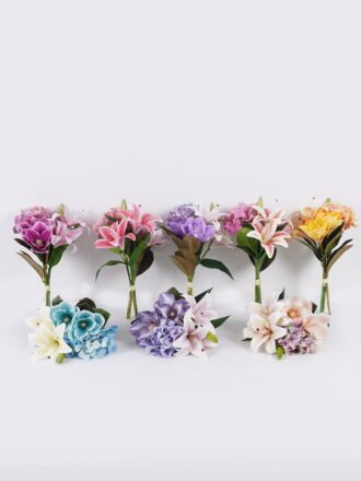 Artificial Flower 27*27*37cm Lily *3 bundle GS-64925029-Z1 2026Jan 3,000+ sqm showroom with thousands of artificial flowers, plants & trees ready for global sourcing.