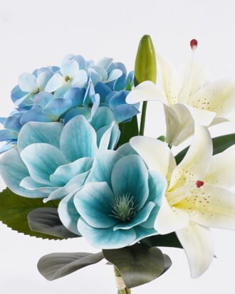 Artificial Flower 20*20*37cm Hydrangea Lily Magnolia *4 bundle GS-64925030 2026Jan YeahFlower is one of Chinese leading OEM manufacturers and exporters , supplying the silk flowers, wholesale artificial trees