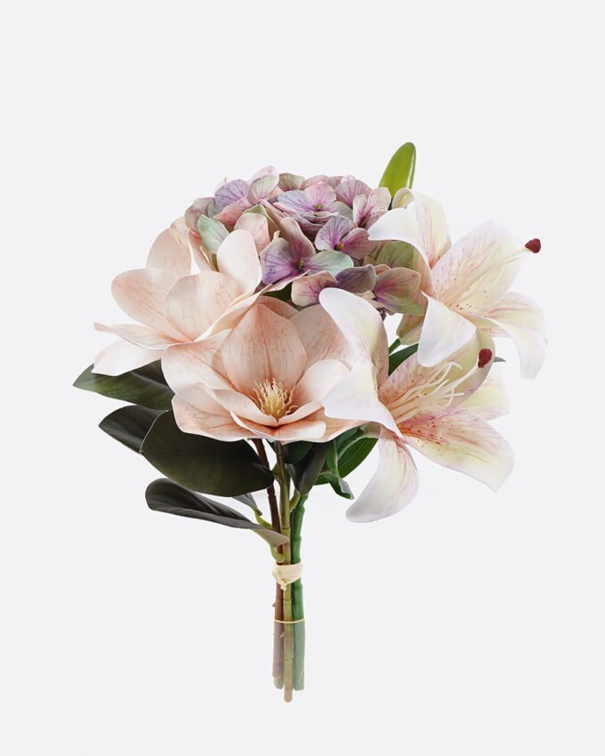 Artificial Flower 20*20*37cm Hydrangea Lily Magnolia *4 bundle GS-64925030 2026Jan YeahFlower is one of Chinese leading OEM manufacturers and exporters , supplying the silk flowers, wholesale artificial trees